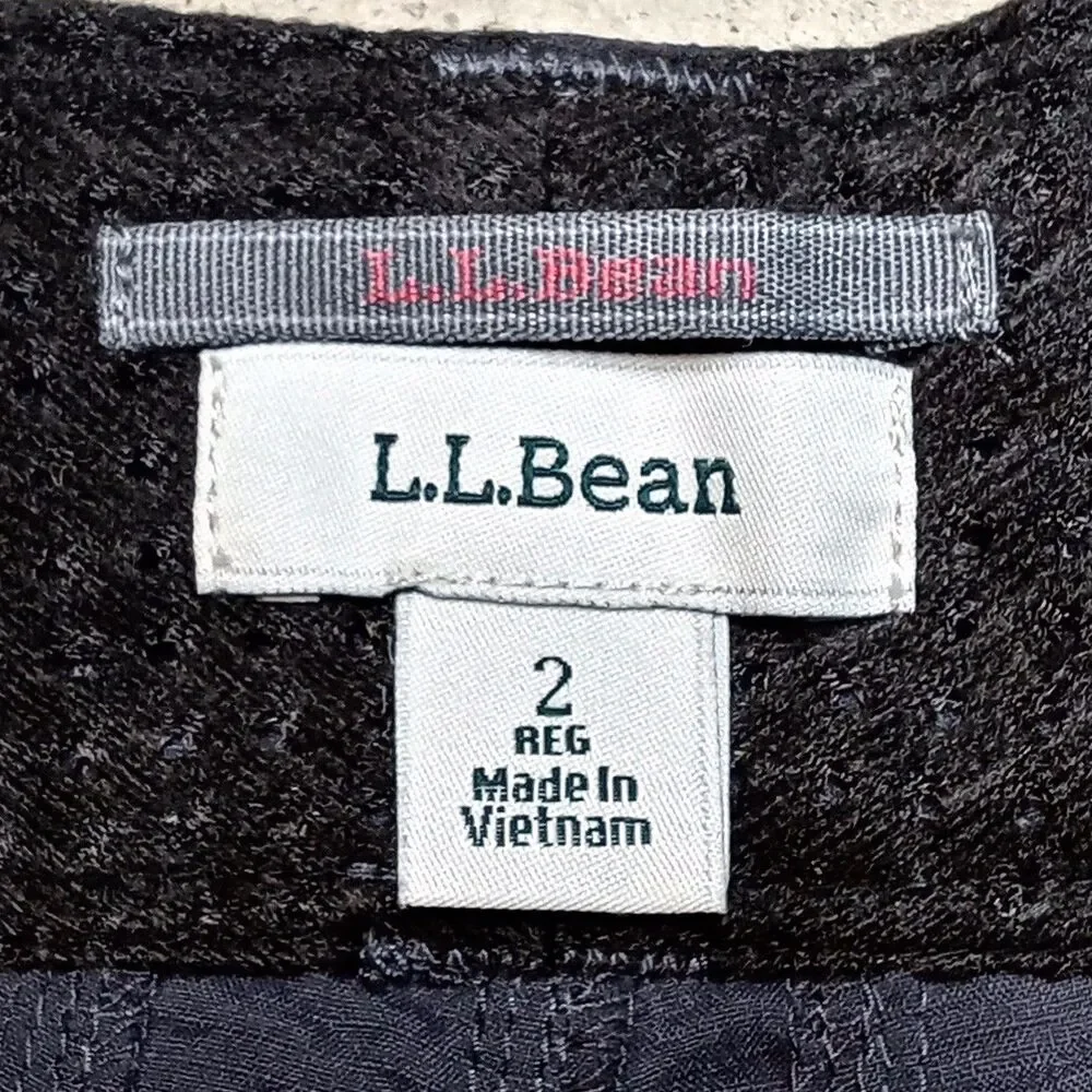 LL Bean Women's Convertible Nylon Cargo Pants Zip Off Shorts Size 2 (Fits 28x30) - Picture 5 of 9